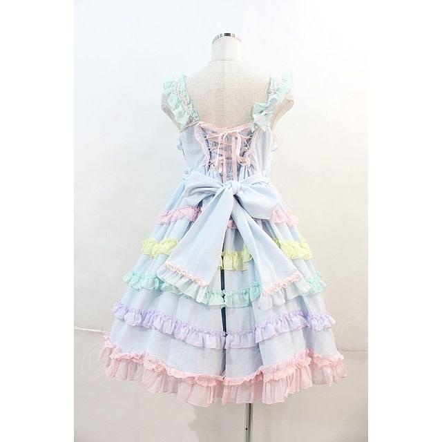 AngelicPretty しゃぼん玉ワンピースサックス AngelicPretty しゃぼん玉ワンピースサックス