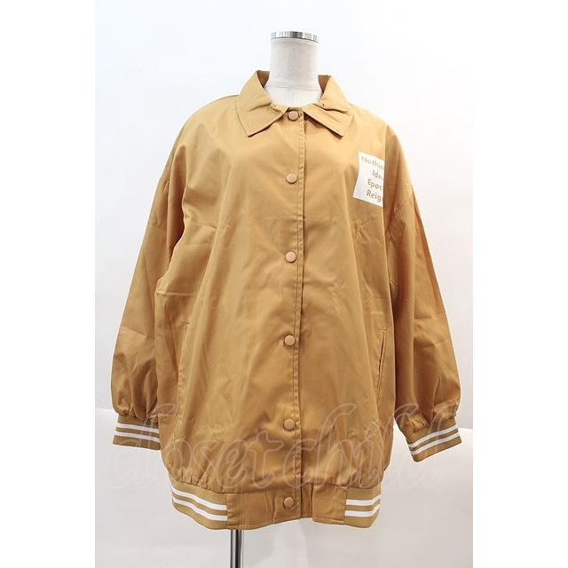 【新品】NieR コーチジャケット NieR CLOTHING / コーチジャケット風ジャケット カラシ I-24-07-26-070