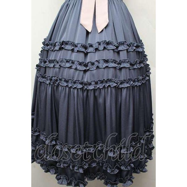 Angelic Pretty / Classy Ladyジャンパースカート ネイビー S-26-03-24 