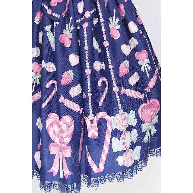 Angelic Pretty / Candy Ornamentジャンパースカート ネイビー S-26-07