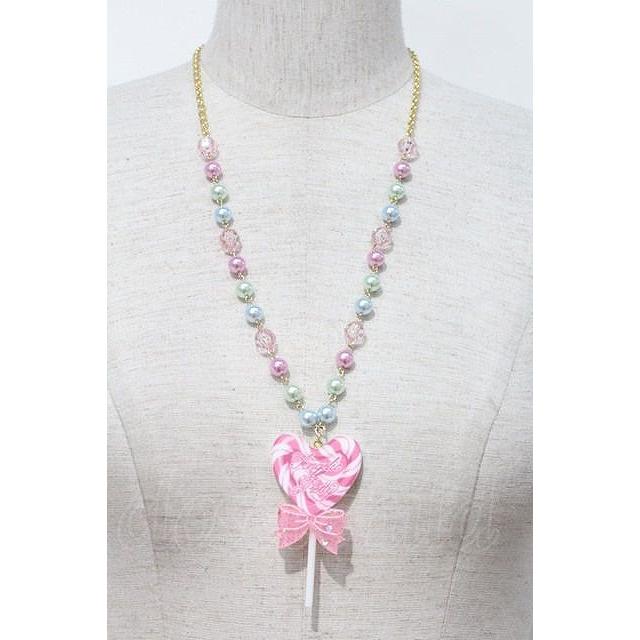 Angelic Pretty Happy Cakesネックレスピンク