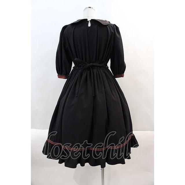 ALICE and the PIRATES / クリスのチョコレートメイドワンピース 黒 I