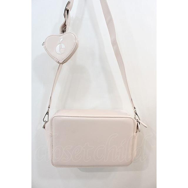 epine / e Heart pouch shoulder strap bag ピンク I-24-09-16