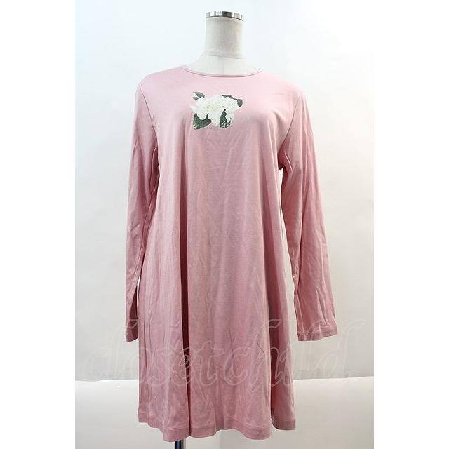 SALE】INGEBORG / くちなしpt.カットソーチュニック 3(9号) ピンク I