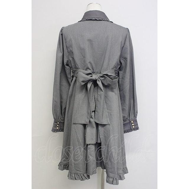SALE】Amavel / ティアードコート グレー T-24-12-18-015-CA-CO-SA
