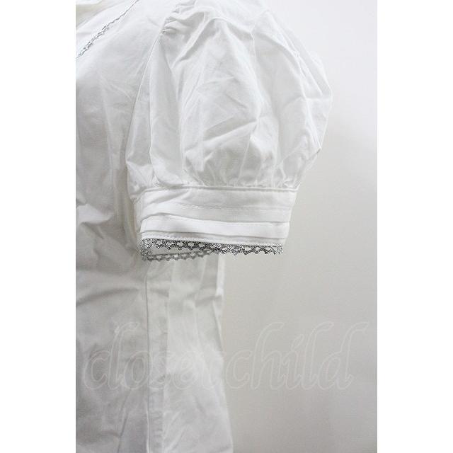 Angelic Pretty / ナイトジャボブラウス 白 I-26-01-20-008-AP-BL-SA