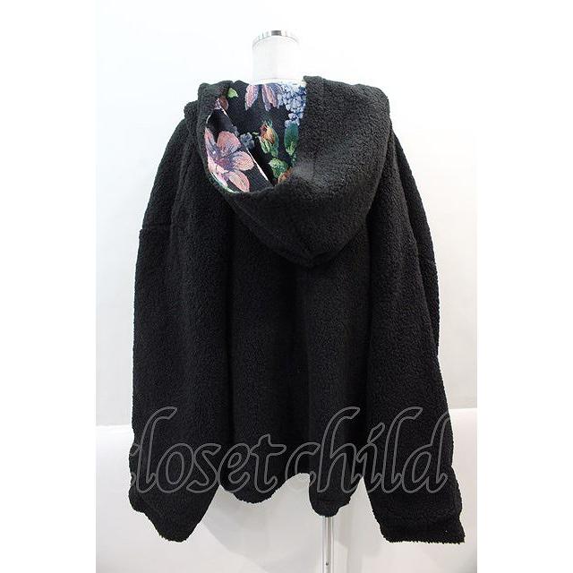 SALE】jouetie / ゴブランボアリバーシブルブルゾン 黒 I-25-01-13-111 