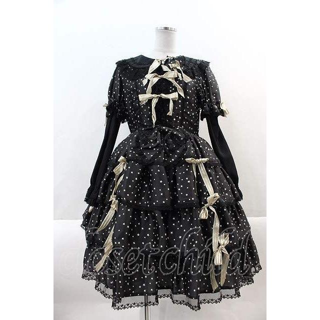 S*.様 お菓子な星空のうさくみゃちゃんワンピース BABY,THE STARS SHINE BRIGHT / お菓子な星空のうさくみゃちゃん