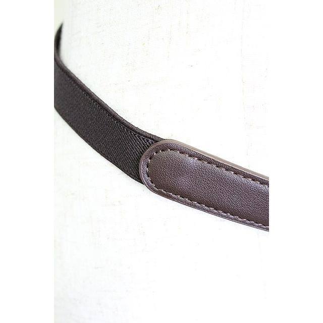 axes femme / ハートモチーフ細ベルト ゴールドXブラウン T-26-02-24