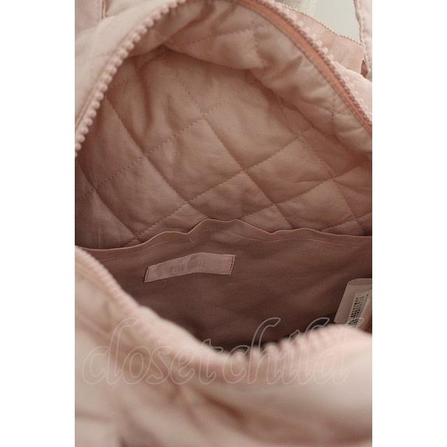 PINK HOUSE / Teddyシルエットフリルバッグ ピンク I-25-05-19