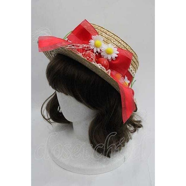 Angelic Pretty Cherry Straw Hat 麦わら帽子 Angelic Pretty Cherry Straw Hat 麦わら帽子 Angelic Pretty