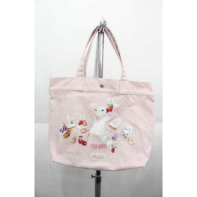 PINK HOUSE / スイーツスプリングバニートートバッグ ピンク I-25-08 