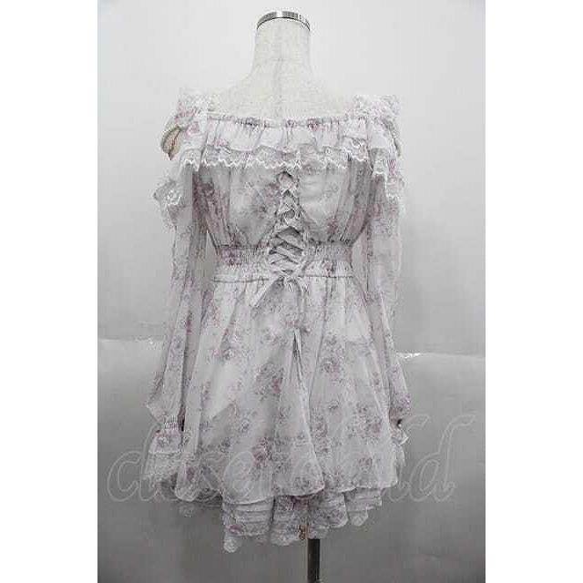 LIZ LISA リズリサ　ローズリボンシフォンセットアップ　ピンク LIZ LISA / ローズリボンシフォンセットアップ ピンク I-25-06-29-063