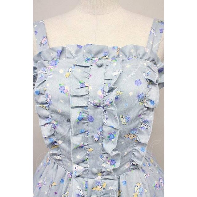 axes femme Kawaii / シナモロールコラボジャンスカ グレー T-25-10-10