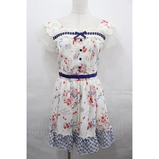 LIZ LISA 花柄ノースリーブミニワンピース LIZLISA 花柄ストロベリー ノースリーブワンピース LIZ LISA 花柄