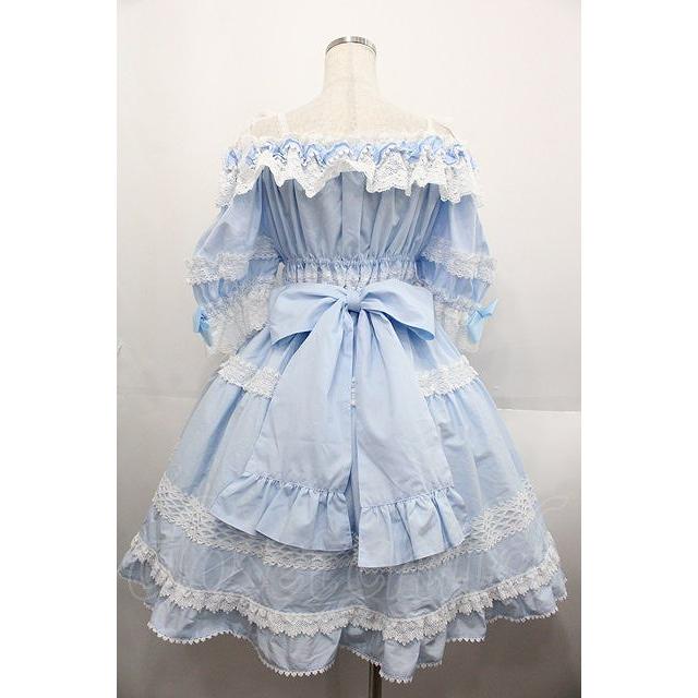 Petit fraisier サックス BABY,THE STARS SHINE BRIGHT / Petit fraisierワンピース サックス I