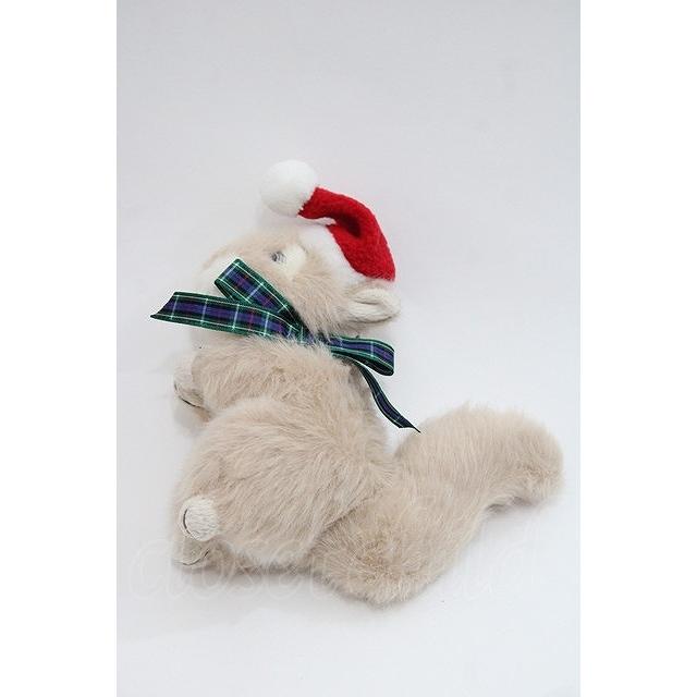 PINK HOUSE / クリスマスりすぬいぐるみコサージュ ミルクティ I-25-09