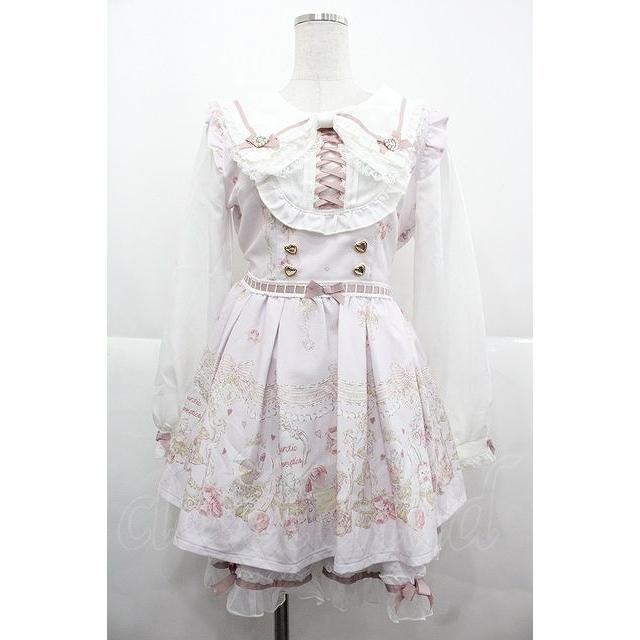 LIZ LISA / RomanticCosmetics柄セットアップ ピンクチェック I-25-11