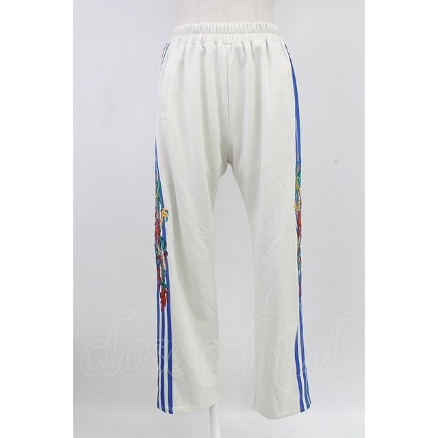 Candy Stripper / PEPE AND DRAGON JERSEY PANTS 2 アイボリー T-25-12