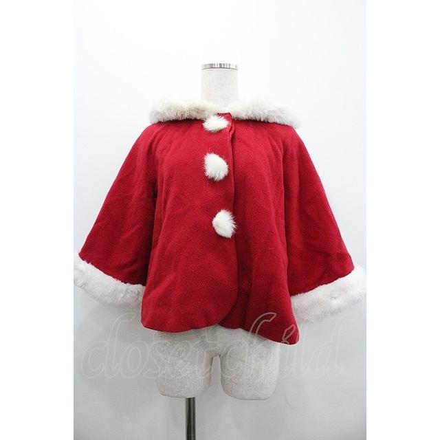 Angelic Pretty / Bunnyケープコート 赤 I-26-01-24-023-AP-CO-AS-ZI