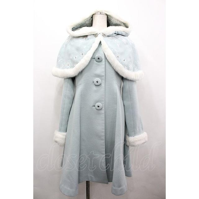【アナ雪】シークレットハニー＊ケープ付きコート シークレットハニー エルサ アナと雪の女王コラボ ケープ付きコート