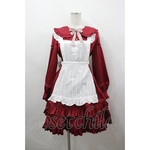 ✴︎お値下げ✴︎Dreaming Drop ボルドーワンピース Amavel / Romantic Heroine ロング丈ワンピース M ボルドー I-26-05-02