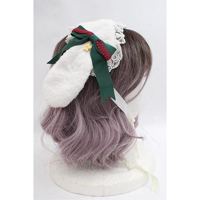 Angelic Pretty / ロップイヤーbunnyヘッドドレス/原宿店限定 白