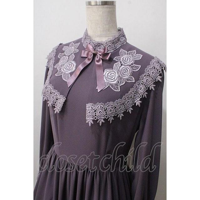 Innocent World / コーデリアローズワンピース L ダスティグレープ Y