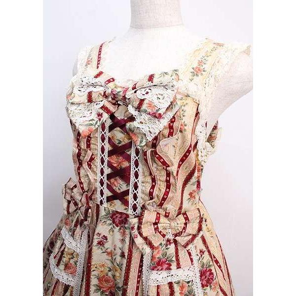 Angelic Pretty / ゴージャスジャンパースカート(2002) ピンク Y-25-02