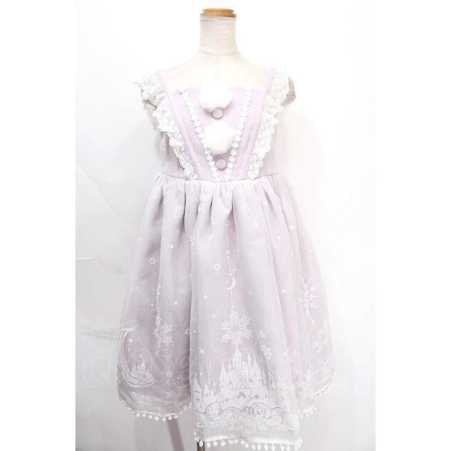To Alice / 雪の結晶ケープ&ジャンパースカートセットアップ M