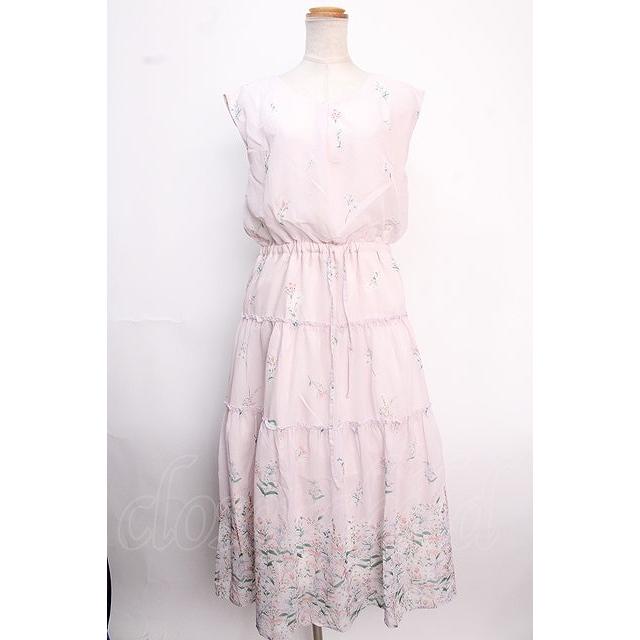 新品未使用♡アクシーズ♡シャルミエール♡ウサギとハート柄ワンピース Pixie Heart デニム調 刺繍レース付ワンピース ピクシーハート