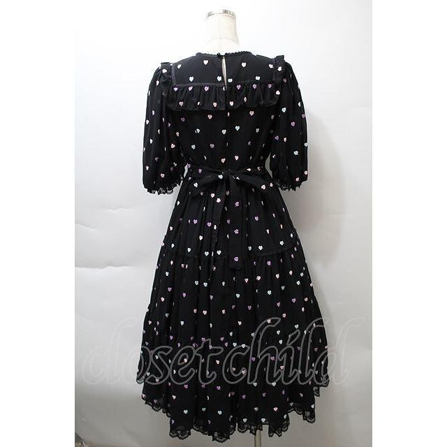 Angelic Pretty / Candy Petit Heartワンピース 黒 S-25-10-24-038-AP