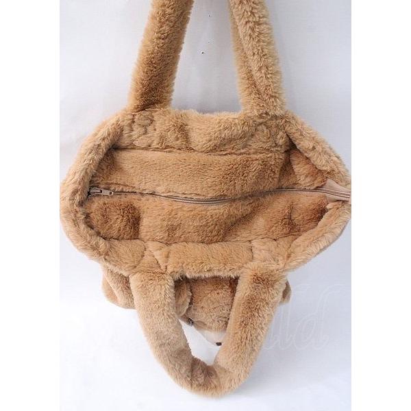 PINK HOUSE / くまお顔ファートートバッグ ブラウン Y-25-07-11-103-LO