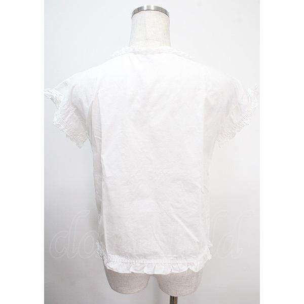 WONDERFUL WORLD / ピンタックブラウス 白 Y-25-04-01-026-LO-TO-SZ-ZY