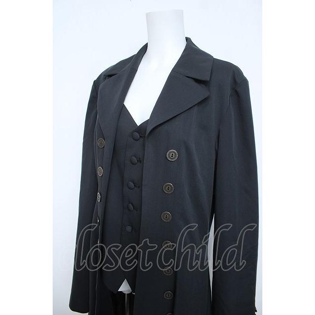 【ATELIER BOZ：おまけ付】ローランドジャケット ATELIER BOZ / ローランドジャケット ブラック Y-26-05-21-111-EL-JA