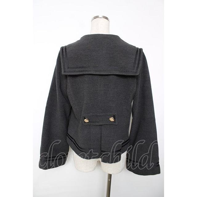 Amavel / クラウンエンブレセーラーポンチョコート F グレー Y-25-12 