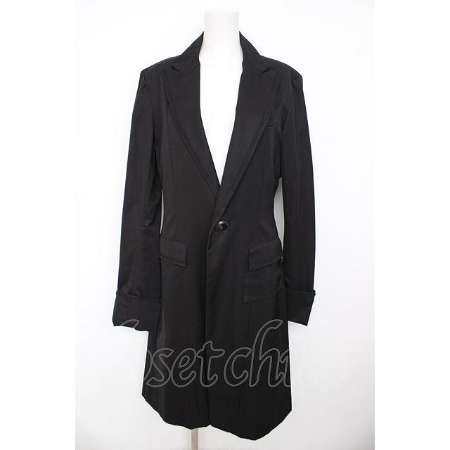 BPN FOR MEN / バックプリーツロングジャケット M 黒 Y-26-08-22-031