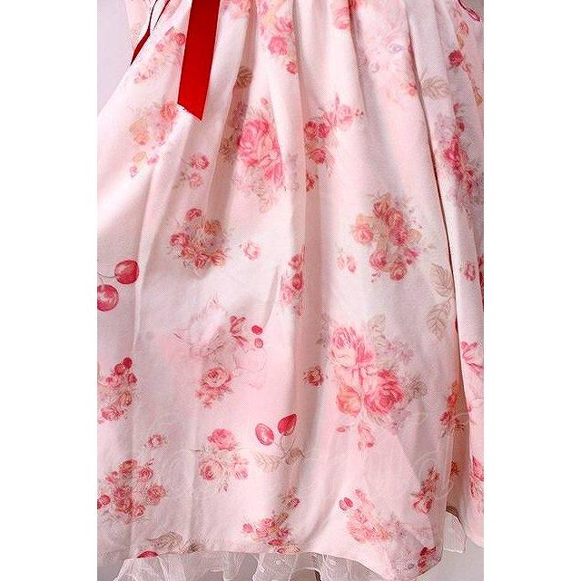 ♥LIZLISA キャットチェリー柄ワンピ♥ ♥LIZLISA キャットチェリー柄ワンピ♥ LIZ LISA Cat Cherry