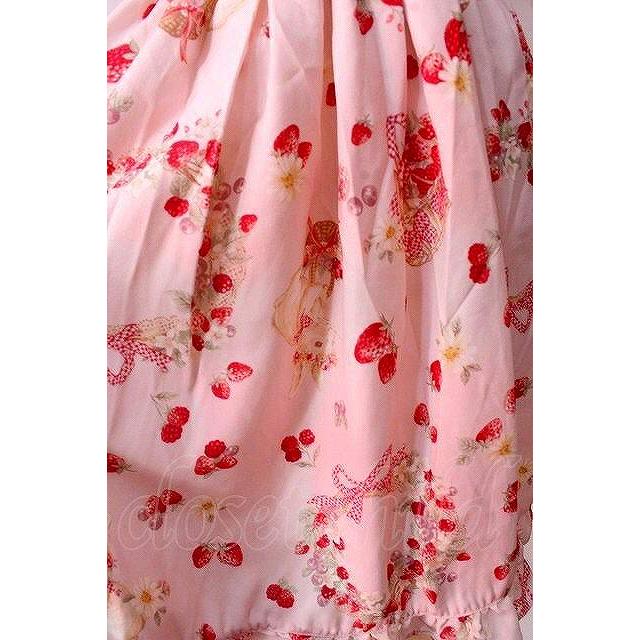 LIZ LISA / ラビットリボン柄ジャンスカ 0 ピンク Y-25-08-26