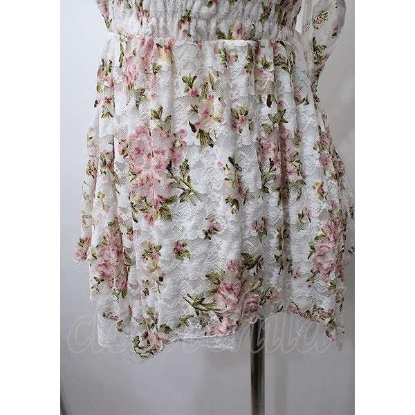 LIZ LISA / フラワーレースキャミミニワンピース 0 オフ Y-25-07