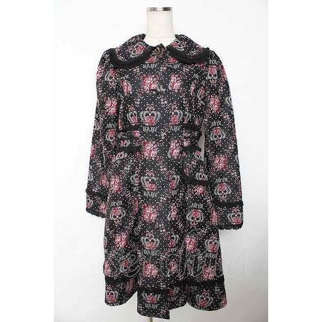 BABY,THE STARS SHINE BRIGHT / 王冠ゴブランコート 黒 Y-25-11-06-064