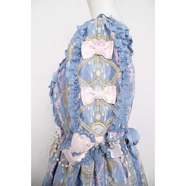 Angelic Pretty / Romantic Jewelry Dress ブルー Y-26-04-24-086-AP