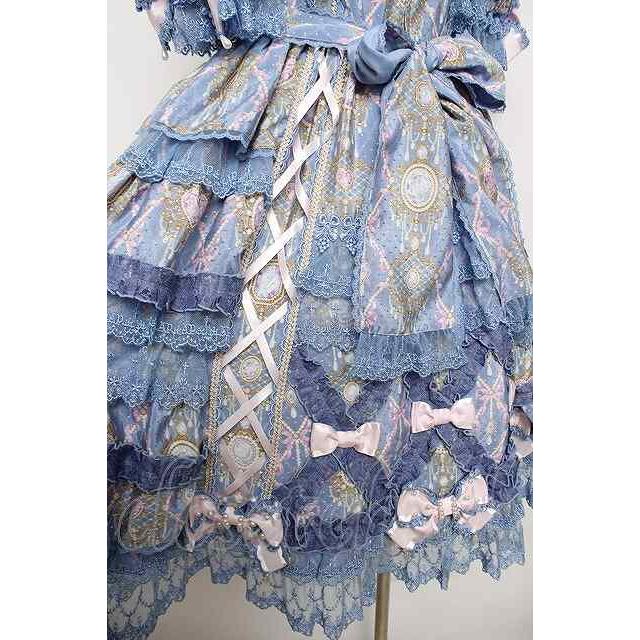 Angelic Pretty / Romantic Jewelry Dress ブルー Y-26-04-24-086-AP