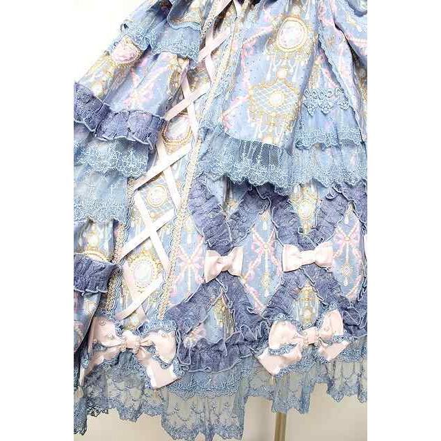 Angelic Pretty / Romantic Jewelry Dress ブルー Y-26-06-22-250-AP