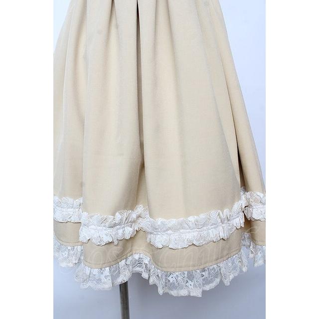 axes femme Kawaii / オリビアジャンパースカート M イエロー Y-25-10