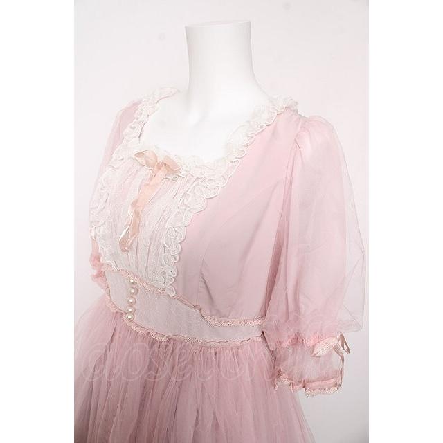 Angelic Pretty / Vintage Tulleワンピース ピンク Y-26-02-01-078-AP