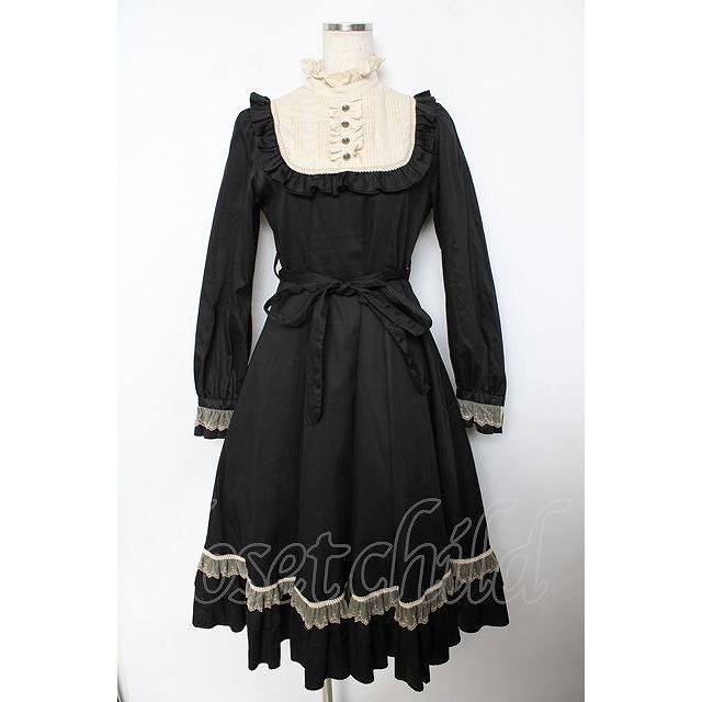 ヴィクトリアンメイデン クラシカルドールロングドレス 黒 Victorian maiden / クラシカルドールロングドレス 黒 Y-25-10-25-125