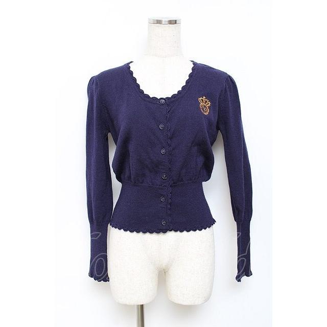 ALICE and the PIRATES カーディガン ALICE and the PIRATES / スクールカーディガン 紺 Y-25-11-09-071-PA