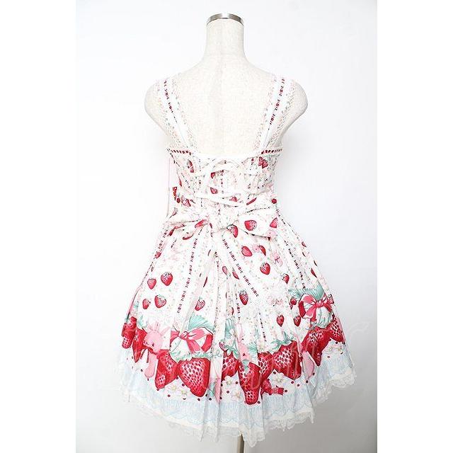ト*ー様 Little Bunny Strawberryジャンパースカート+ K Angelic Pretty / Little Bunny Strawberryジャンパースカート