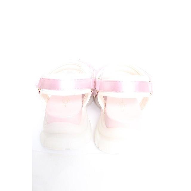 axes femme POETIQUE / チュールフリルスポサン L ピンクY-25-12-17